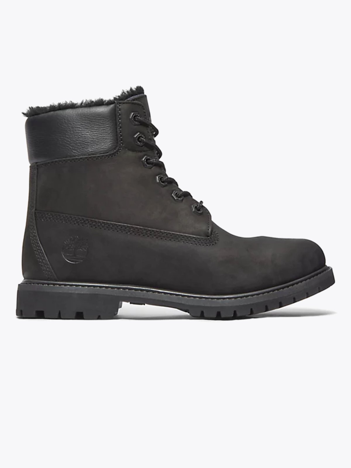 Timberland 6 inch Premium Shearling Lined Waterproof Boot Black