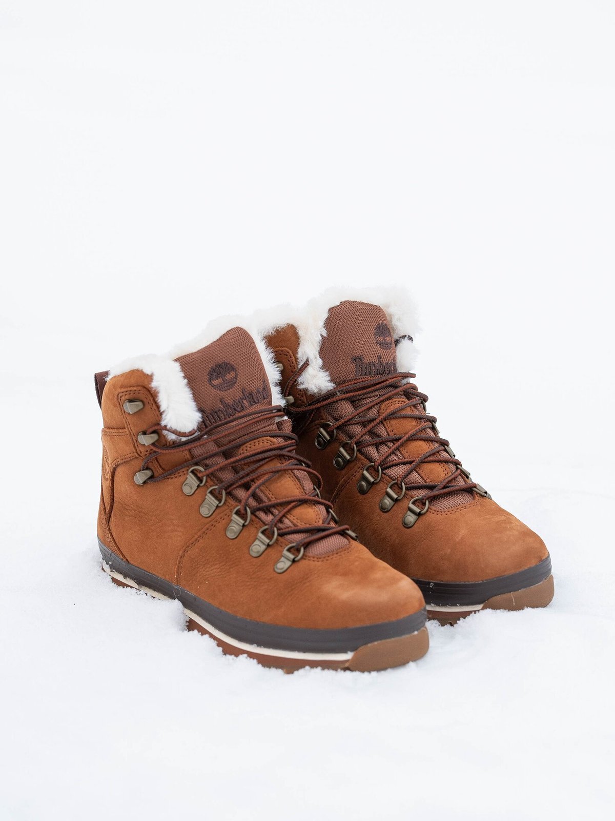 Timberland Euro Hiker Fur Lined Waterproof Boot Brun