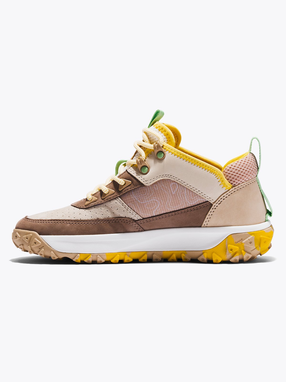 Timberland GreenStride™ Motion 6 Mid Lace-Up Waterproof Hiking Boot Medium Beige Nubuck