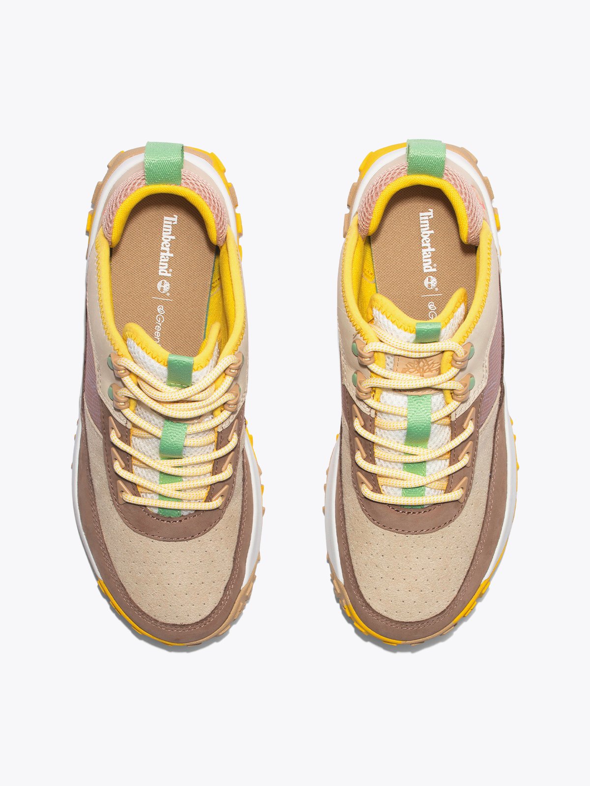 Timberland GreenStride™ Motion 6 Mid Lace-Up Waterproof Hiking Boot Medium Beige Nubuck