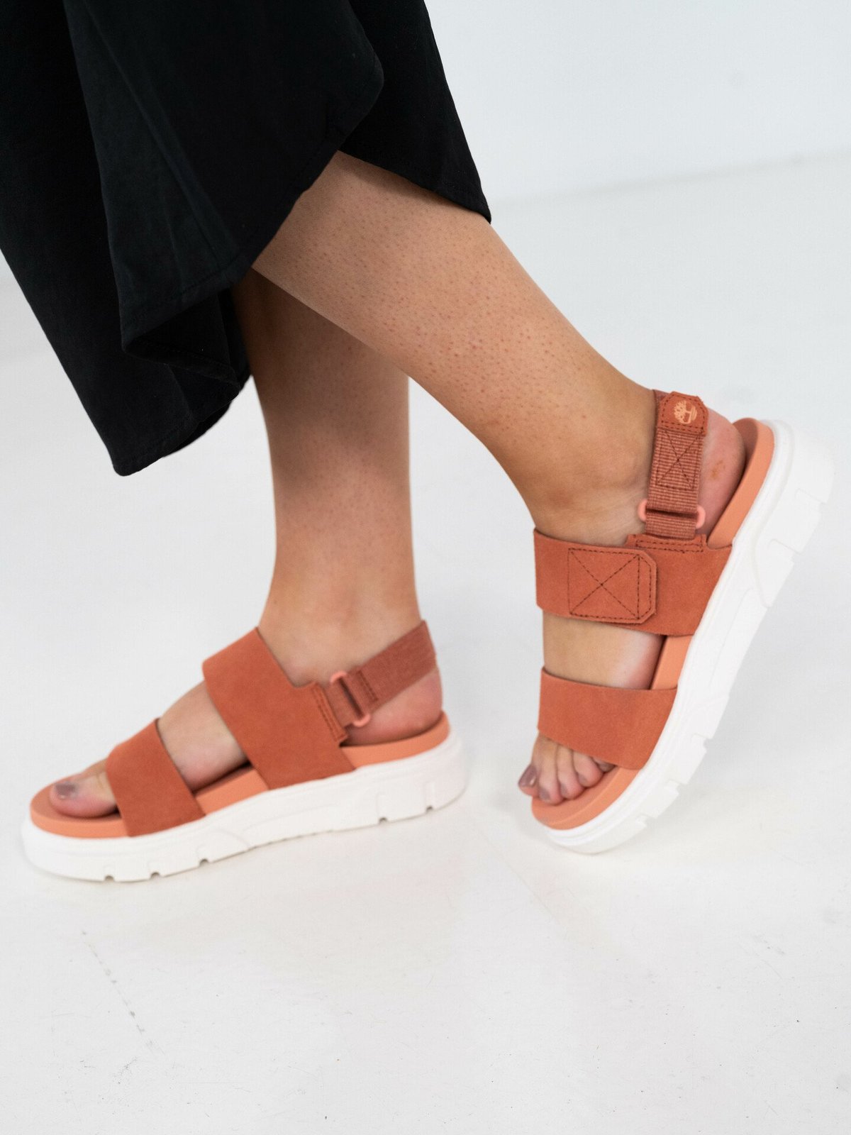 Timberland Greyfield Sandal Red Suede