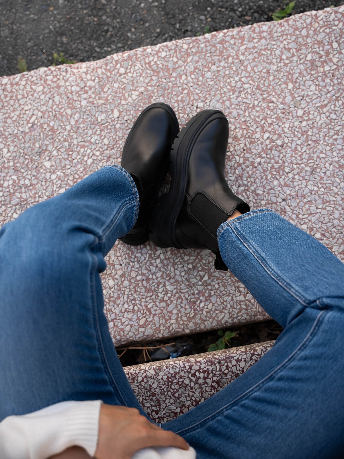 Timberland Roxie Lane Chelsea Black Full Grain