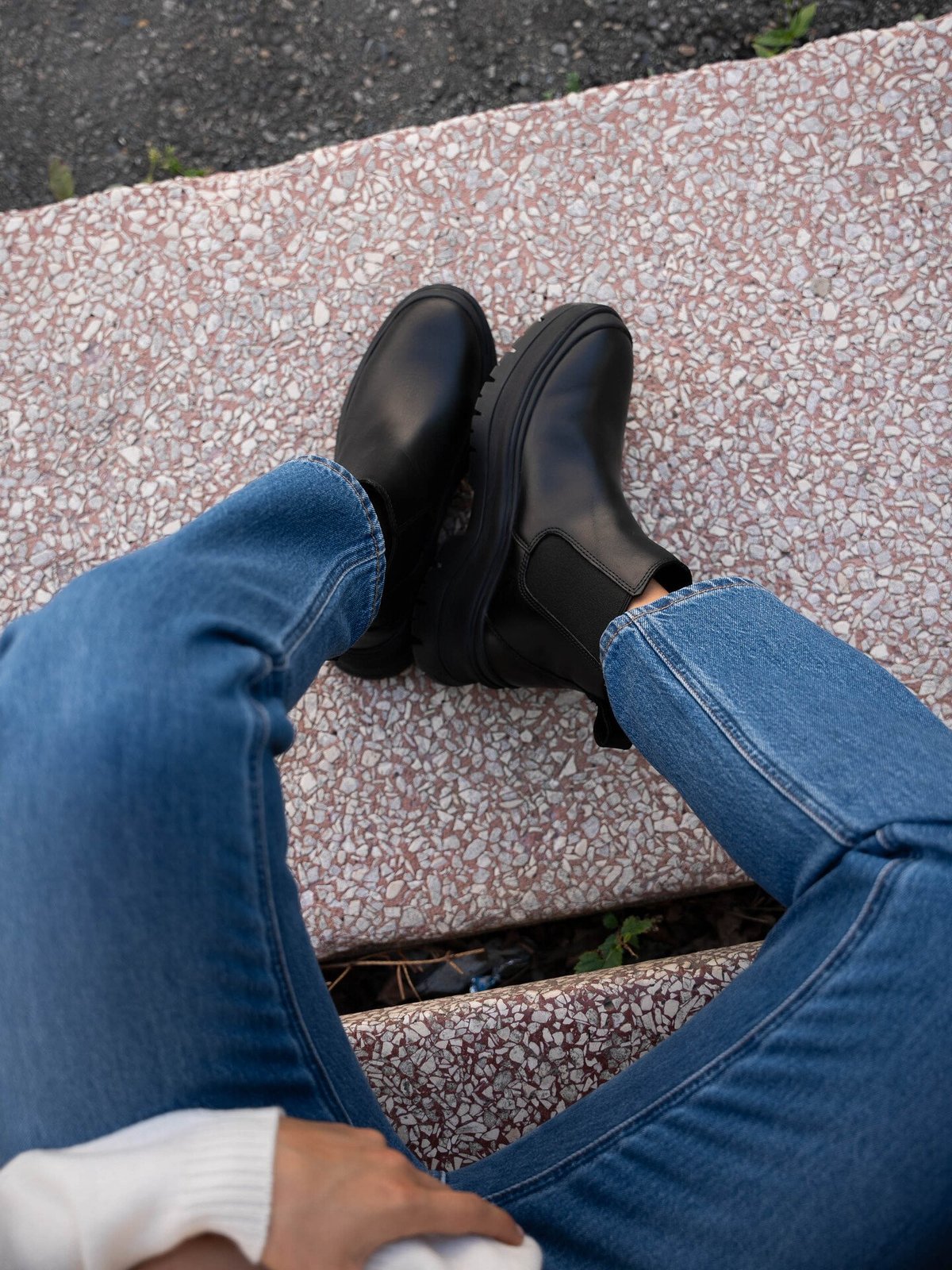 Timberland Roxie Lane Chelsea Black Full Grain