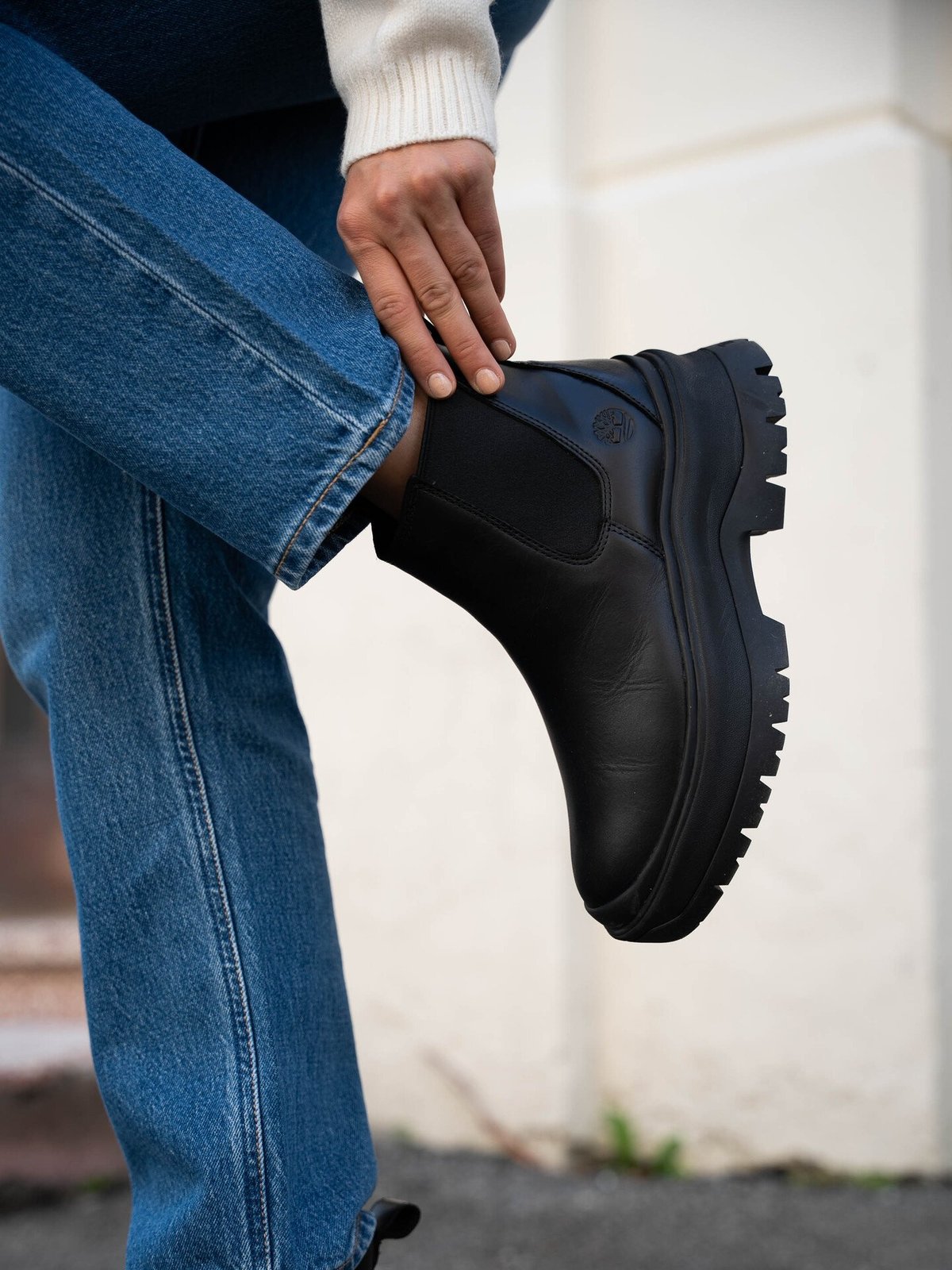 Timberland Roxie Lane Chelsea Black Full Grain