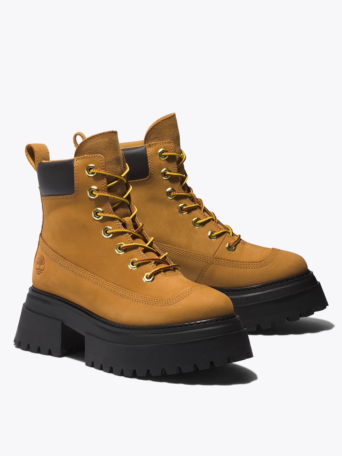 Timberland Sky 6In Lace Up Wheat Nubuck