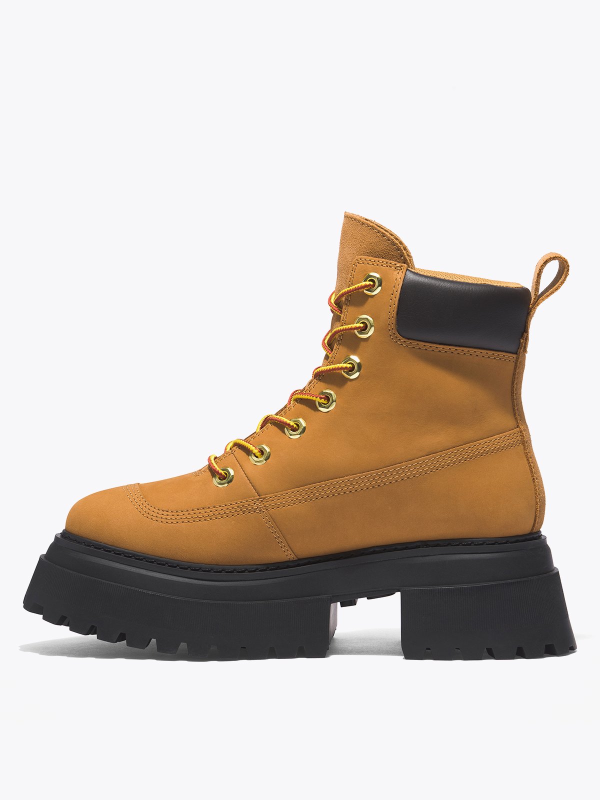 Timberland Sky 6In Lace Up Wheat Nubuck