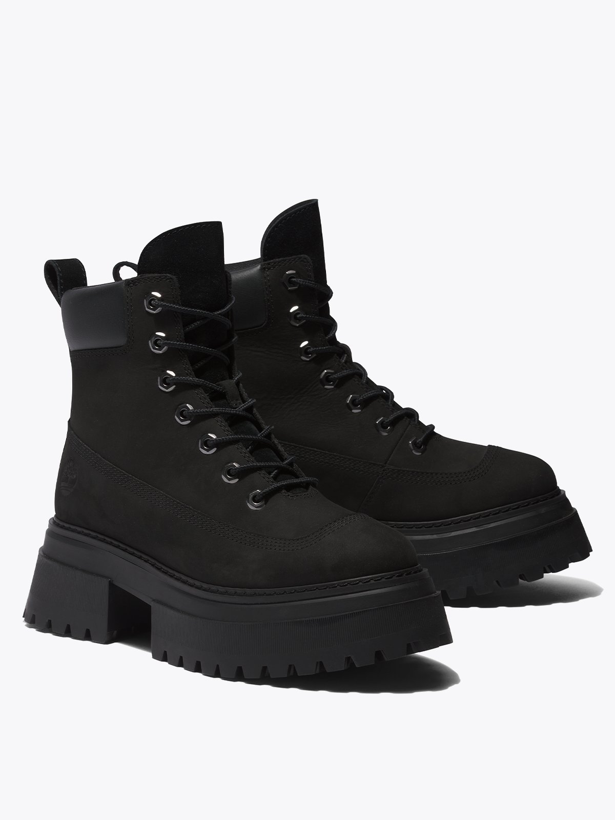 Timberland Sky 6In Lace Up Black Nubuck