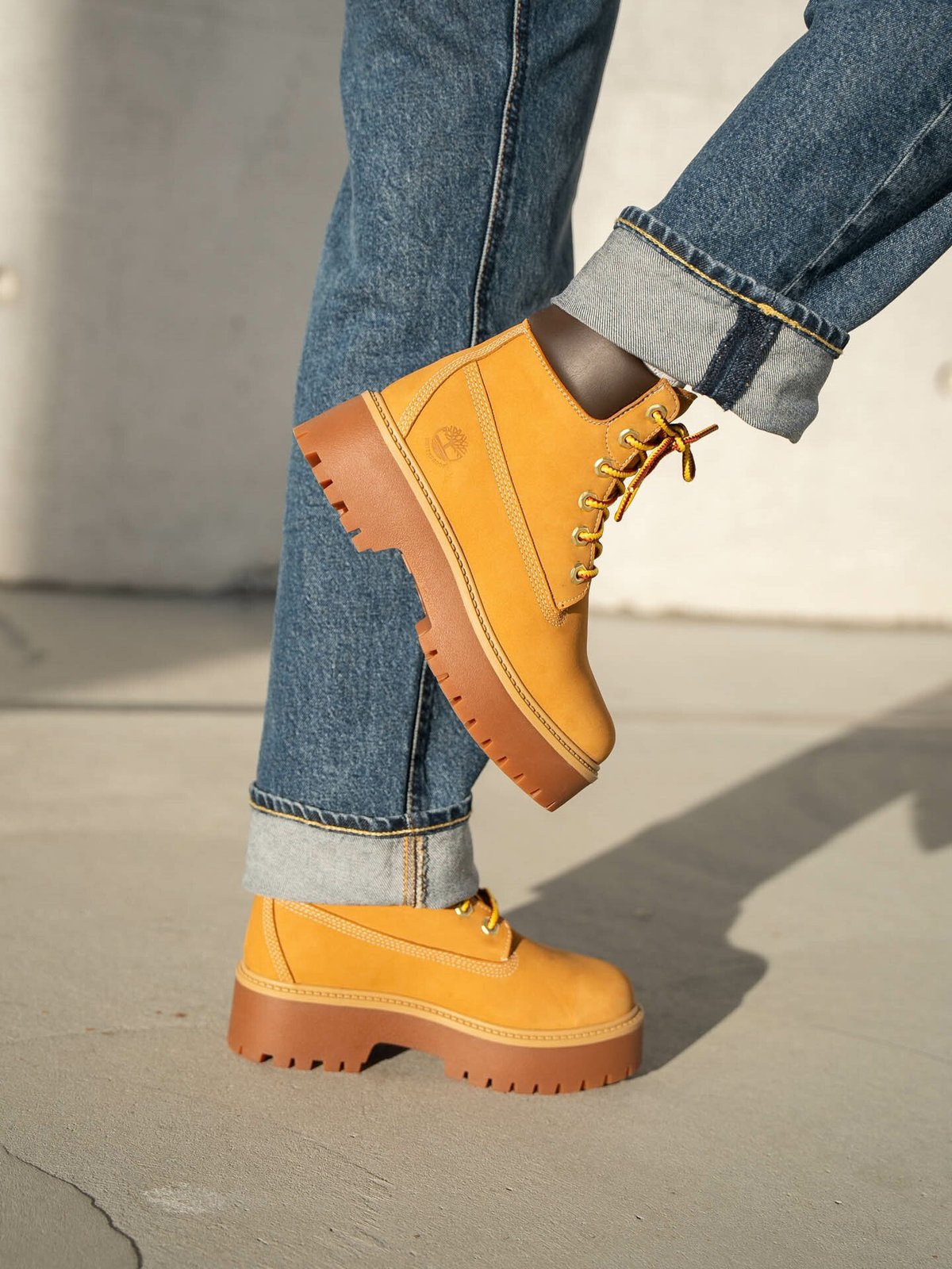 Timberland Stone Street 6 Inch Waterproof Beige