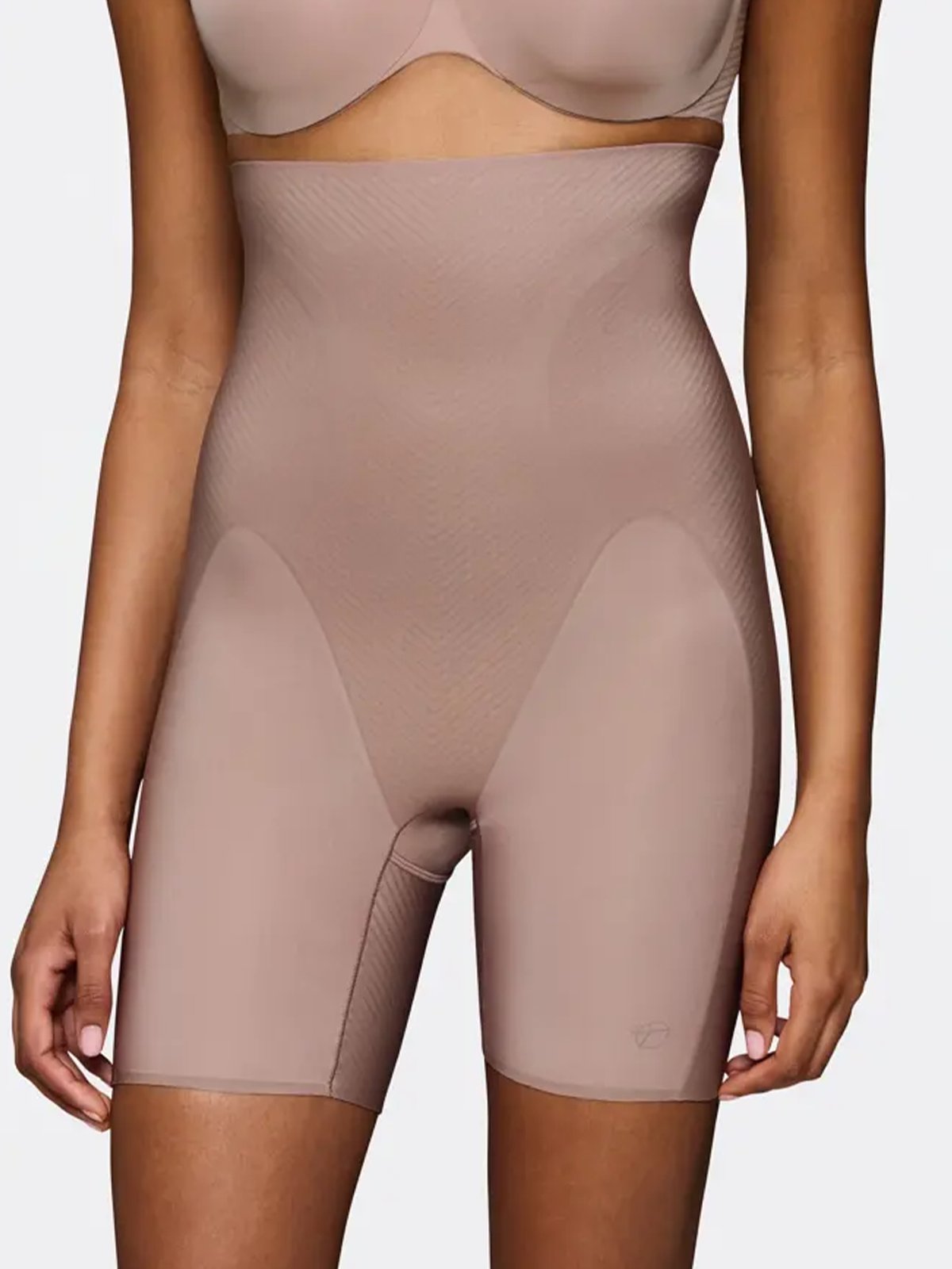 Triumph Body Make-Up Illusion Curve Super High Waist Mid-Thigh Chocolate Mousse