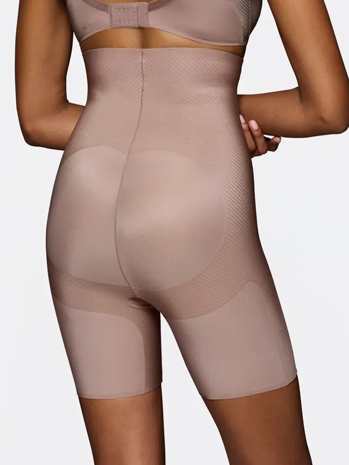 Triumph Body Make-Up Illusion Curve Super High Waist Mid-Thigh Chocolate Mousse