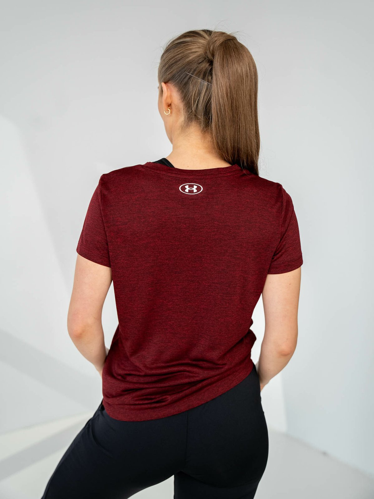 Under Armour Tech SSC Twist Dark Maroon / Cordova Red / Metallic Silver