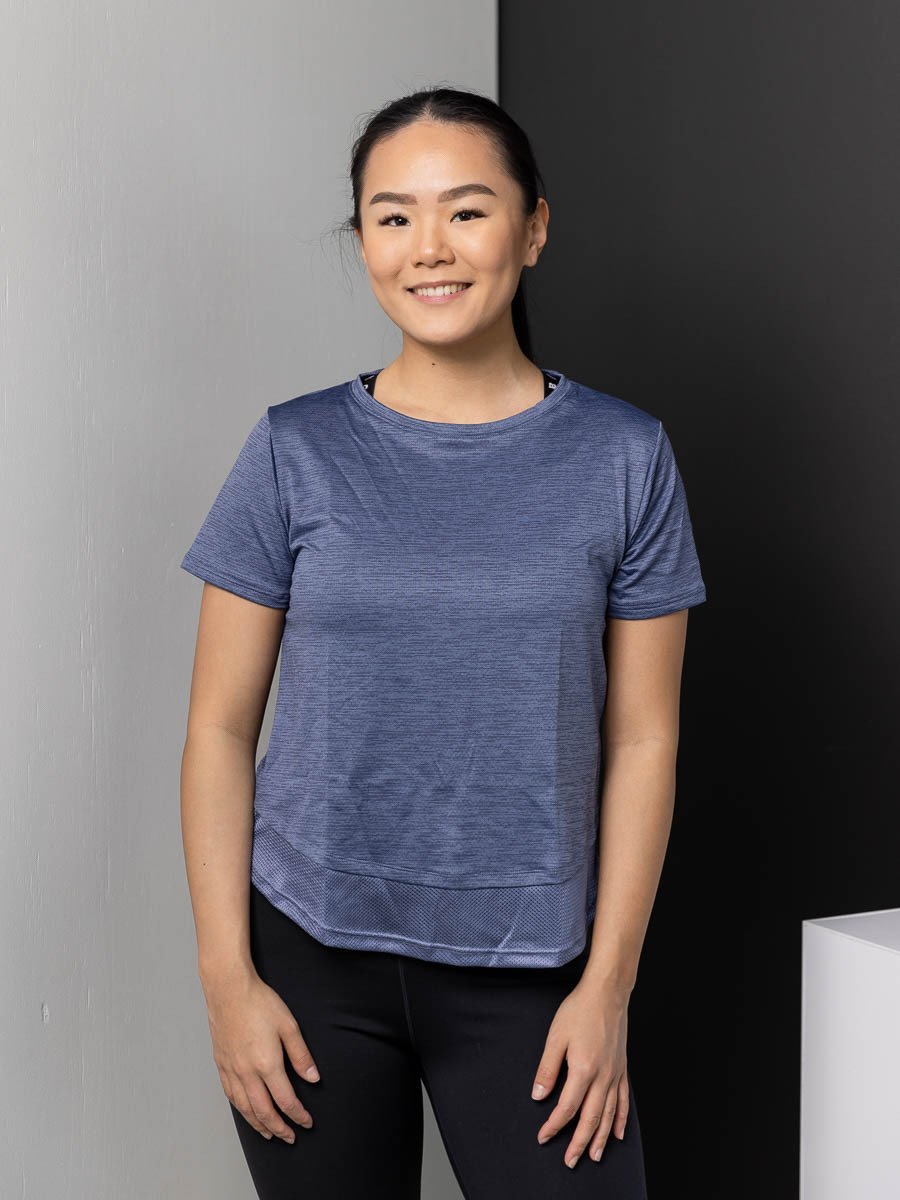 Under Armour Tech Vent Short Sleeve Aurora Purple / White