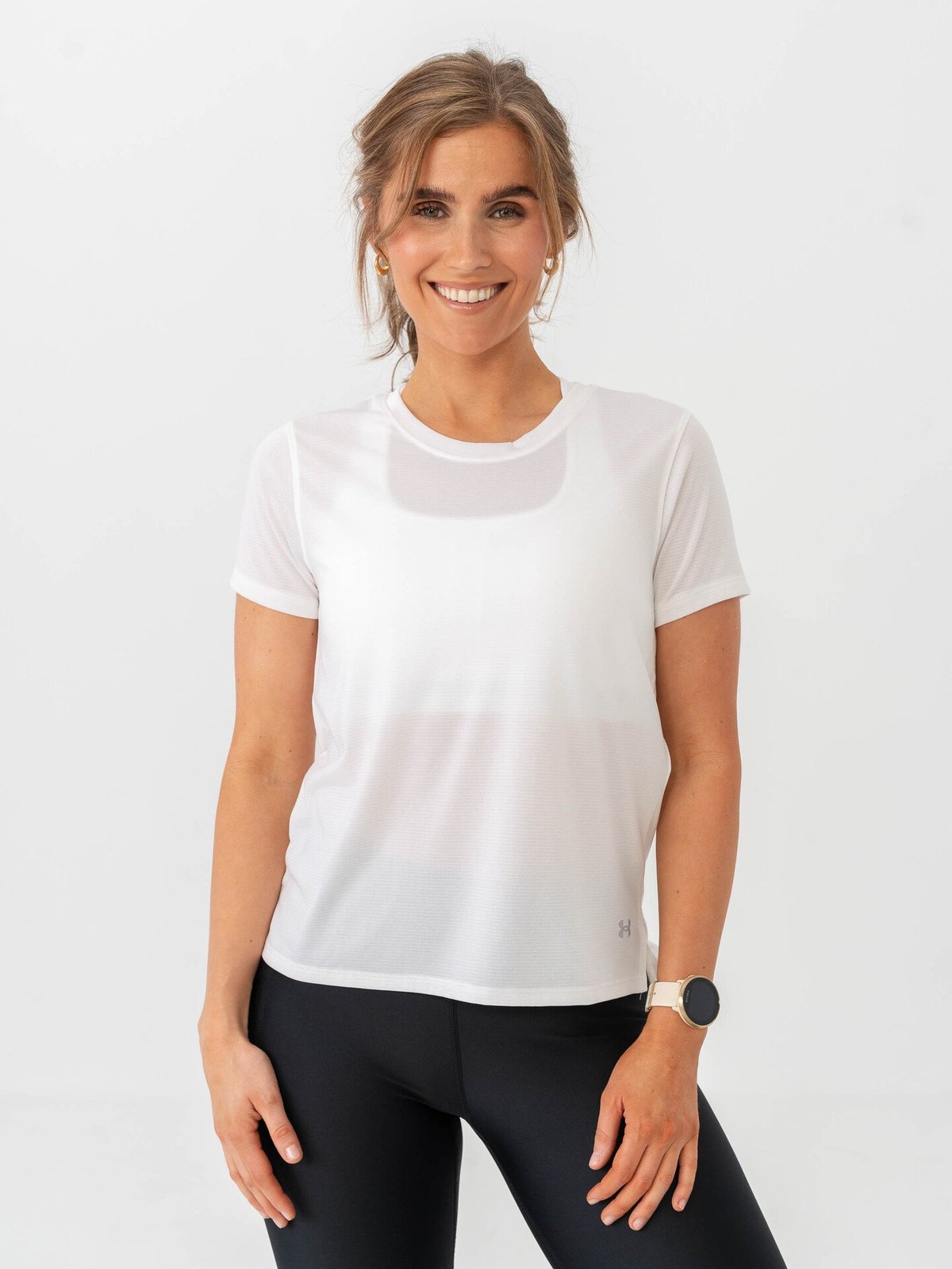 Under Armour Launch Tee White / Reflective
