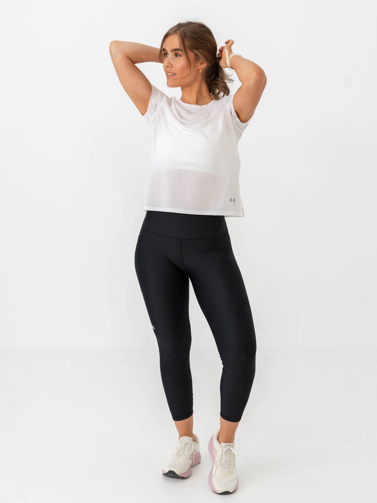 Under Armour Launch Tee White / Reflective