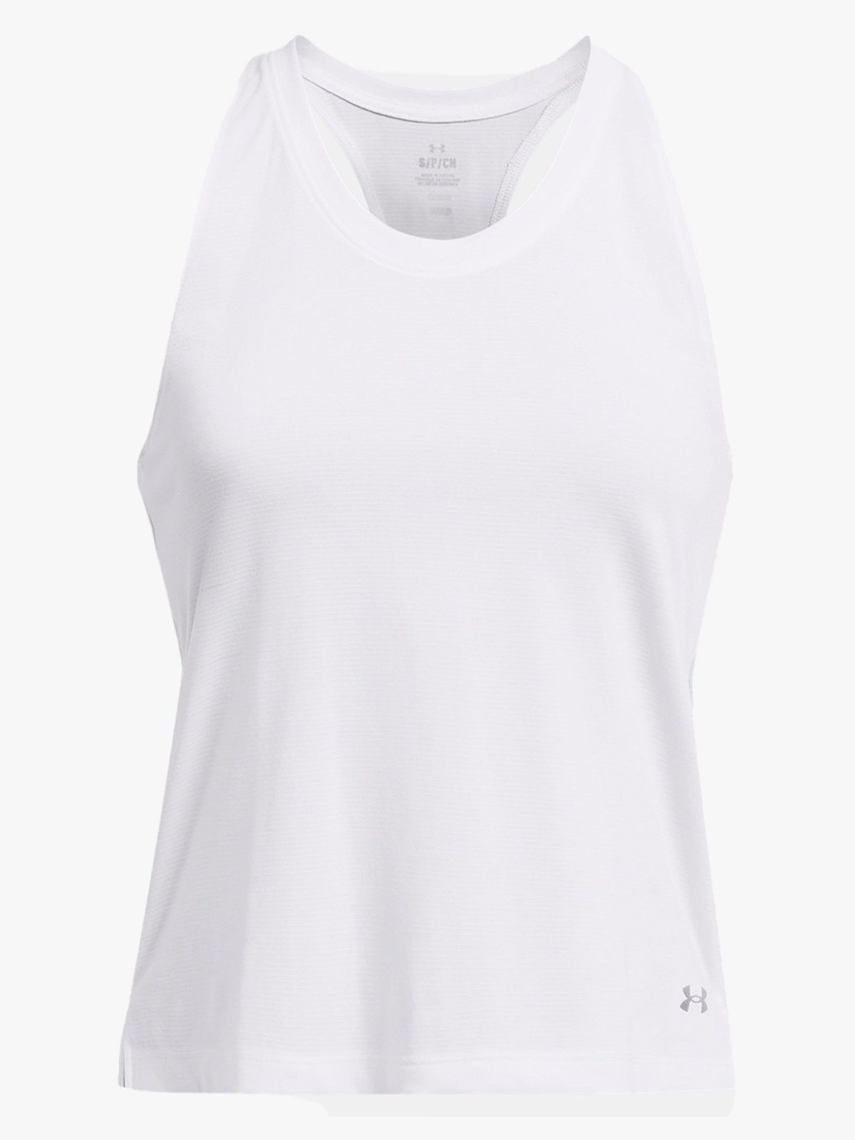 Under Armour Launch Singlet White / Reflective