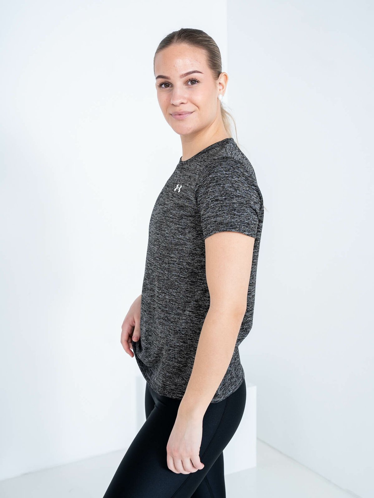 Under Armour Tech Short Sleeve C Twist Black / White