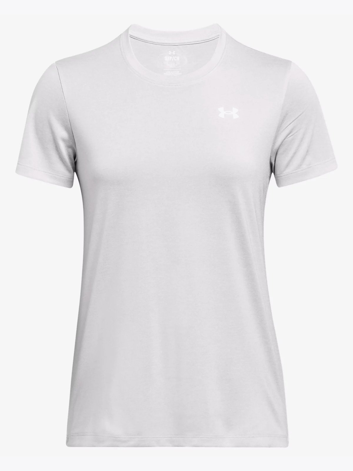 Under Armour Tech Short Sleeve C Twist Halo Grey / White