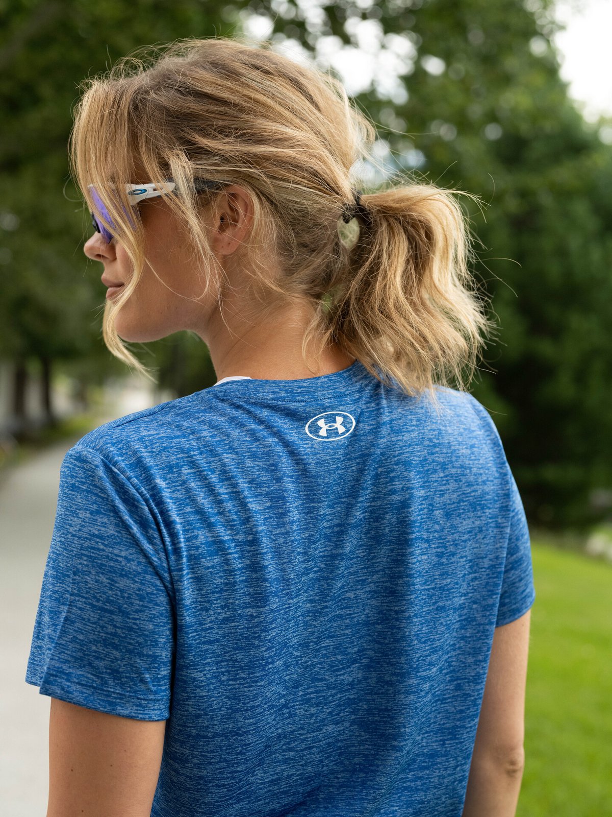 Under Armour Tech Short Sleeve C Twist Tech Blue / White
