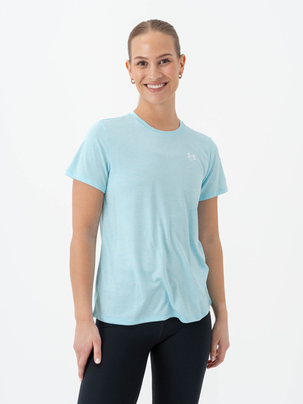 Under Armour Tech Short Sleeve C Twist Stream / White