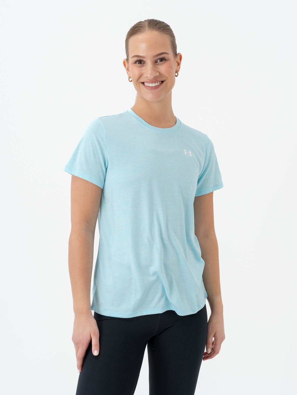 Under Armour Tech Short Sleeve C Twist Stream / White