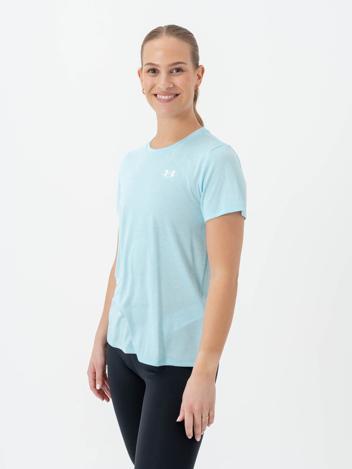 Under Armour Tech Short Sleeve C Twist Stream / White