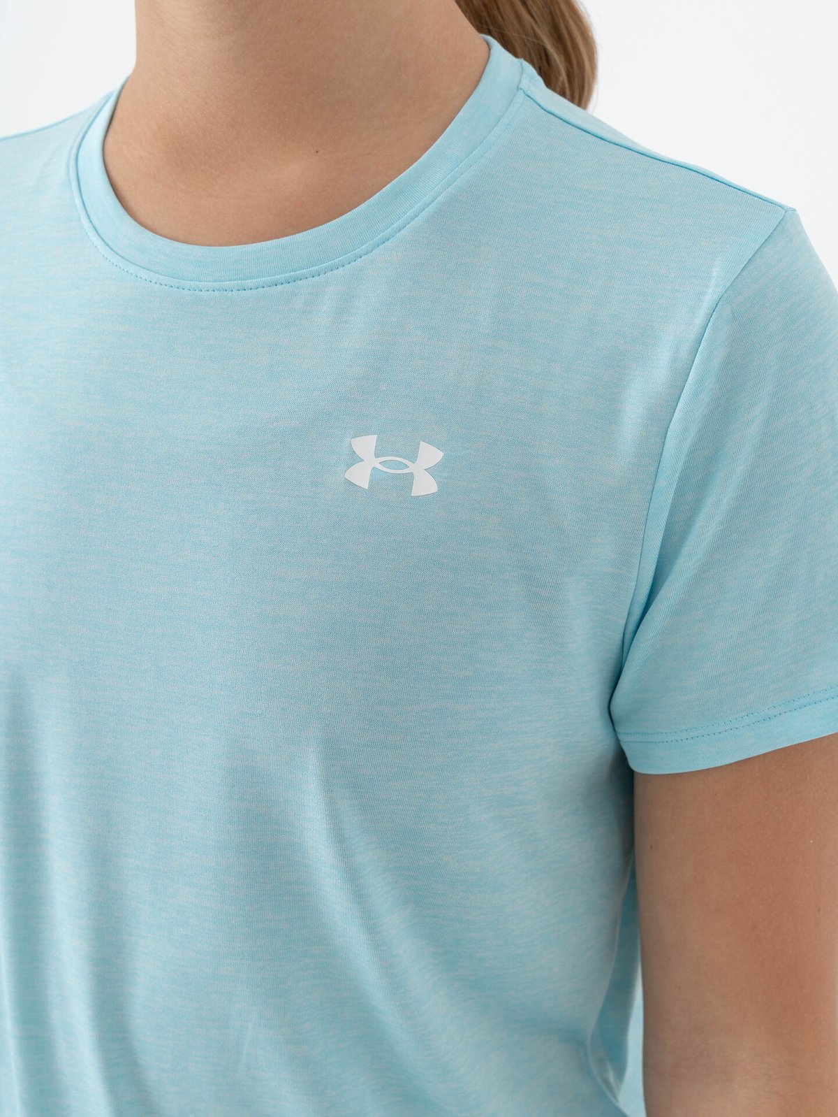 Under Armour Tech Short Sleeve C Twist Stream / White