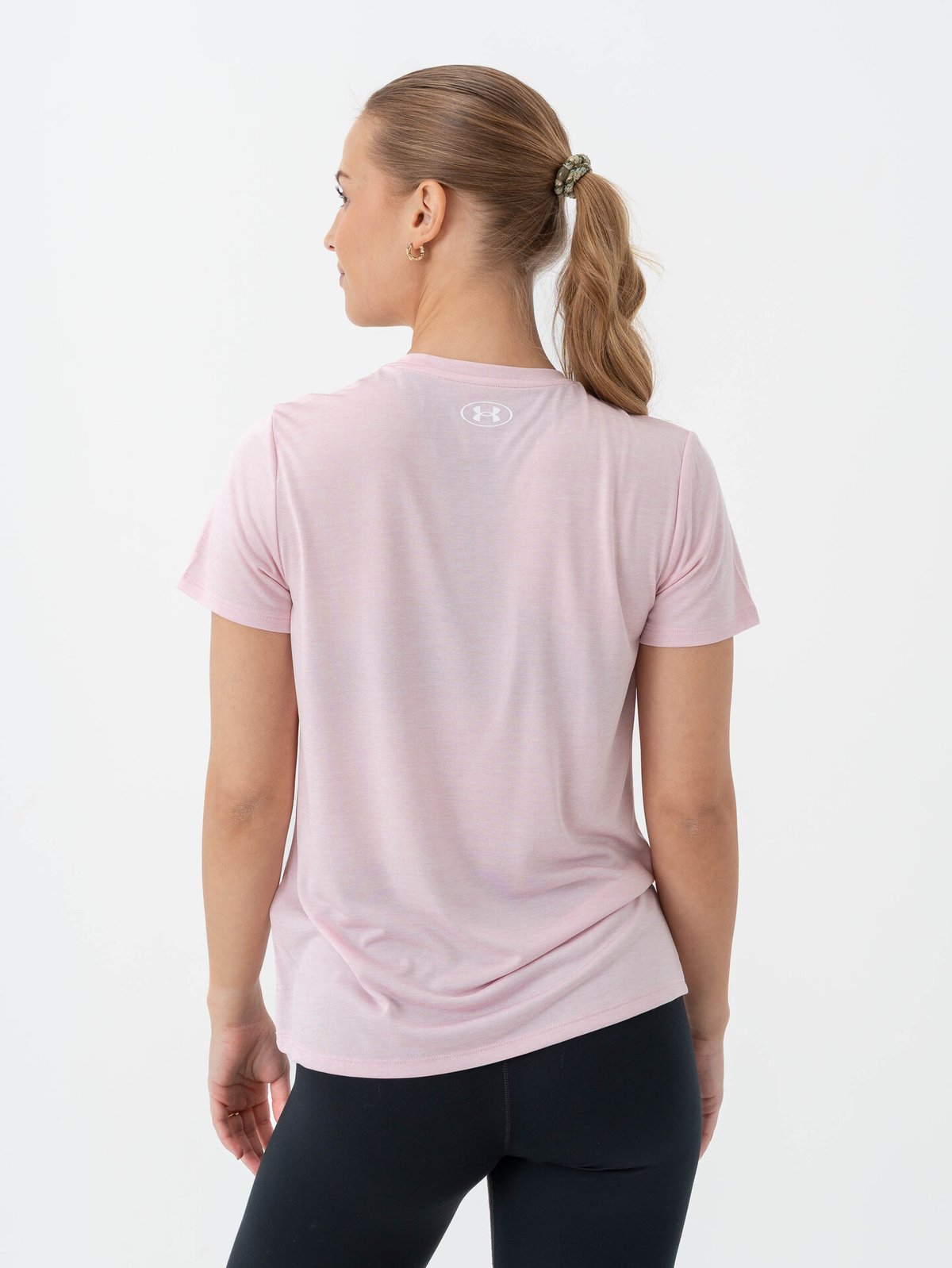 Under Armour Tech Short Sleeve C Twist Prime Pink / White