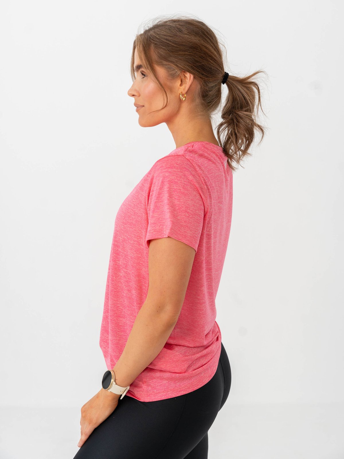 Under Armour Tech Short Sleeve C Twist Cerise