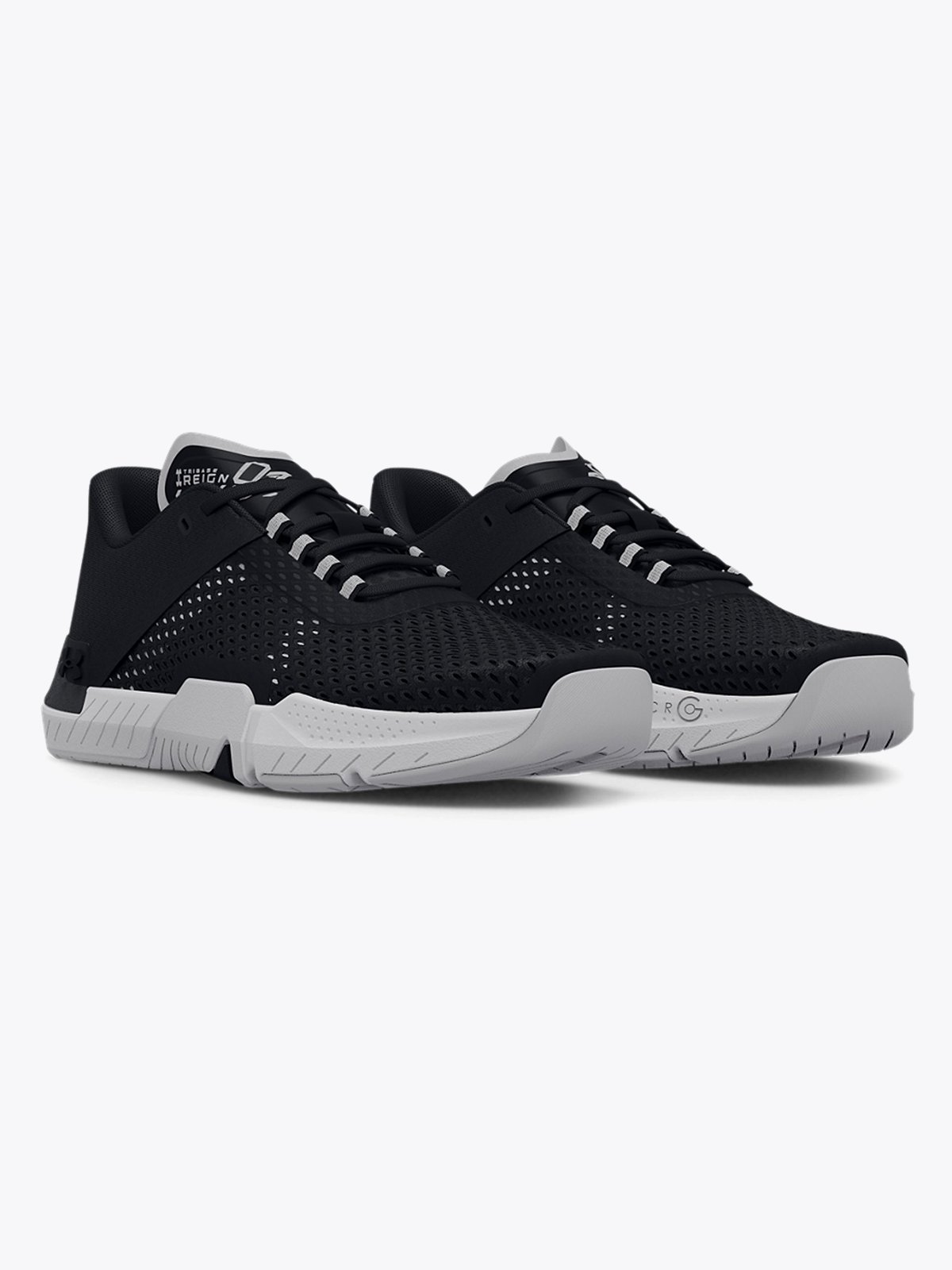 Under Armour TriBase Reign 4 Black / Halo Gray