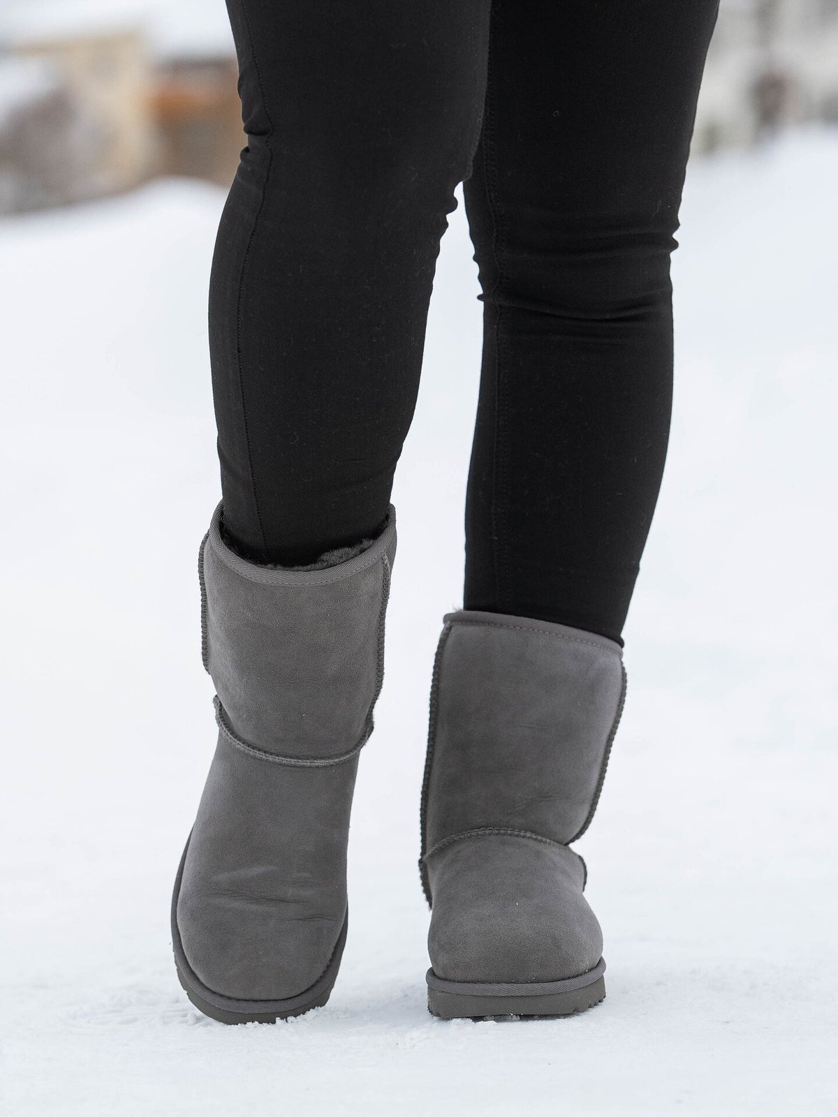 UGG Classic Short II Grey