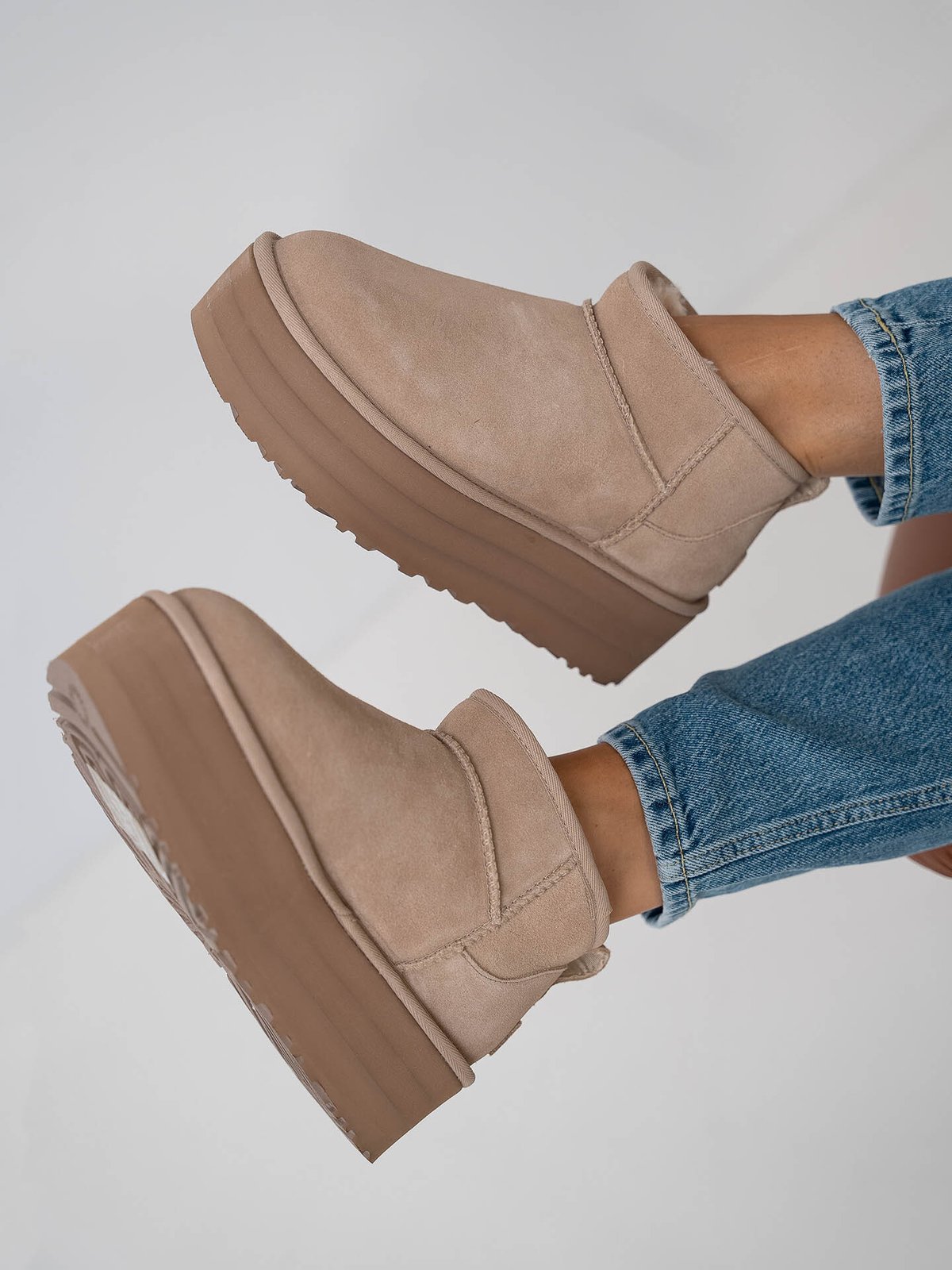 UGG Classic Ultra Mini Platform Sand