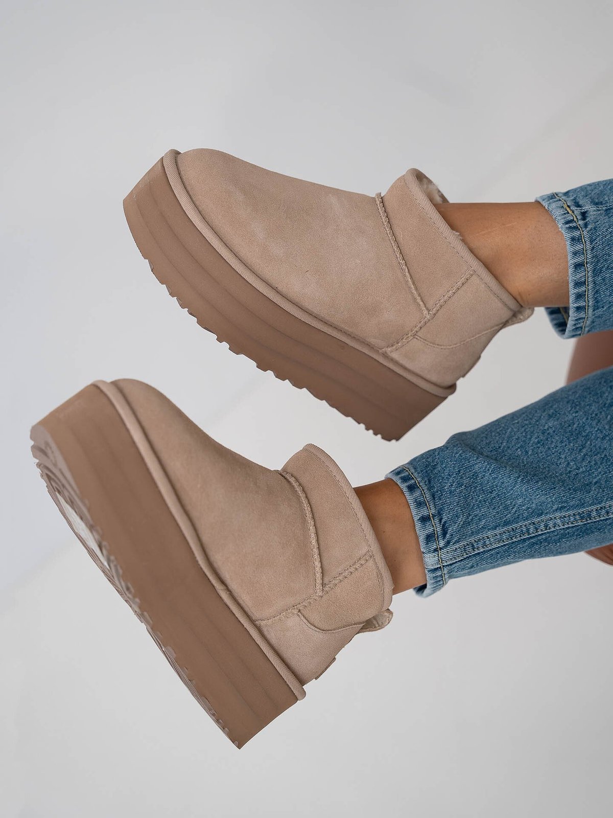 UGG Classic Ultra Mini Platform Sand