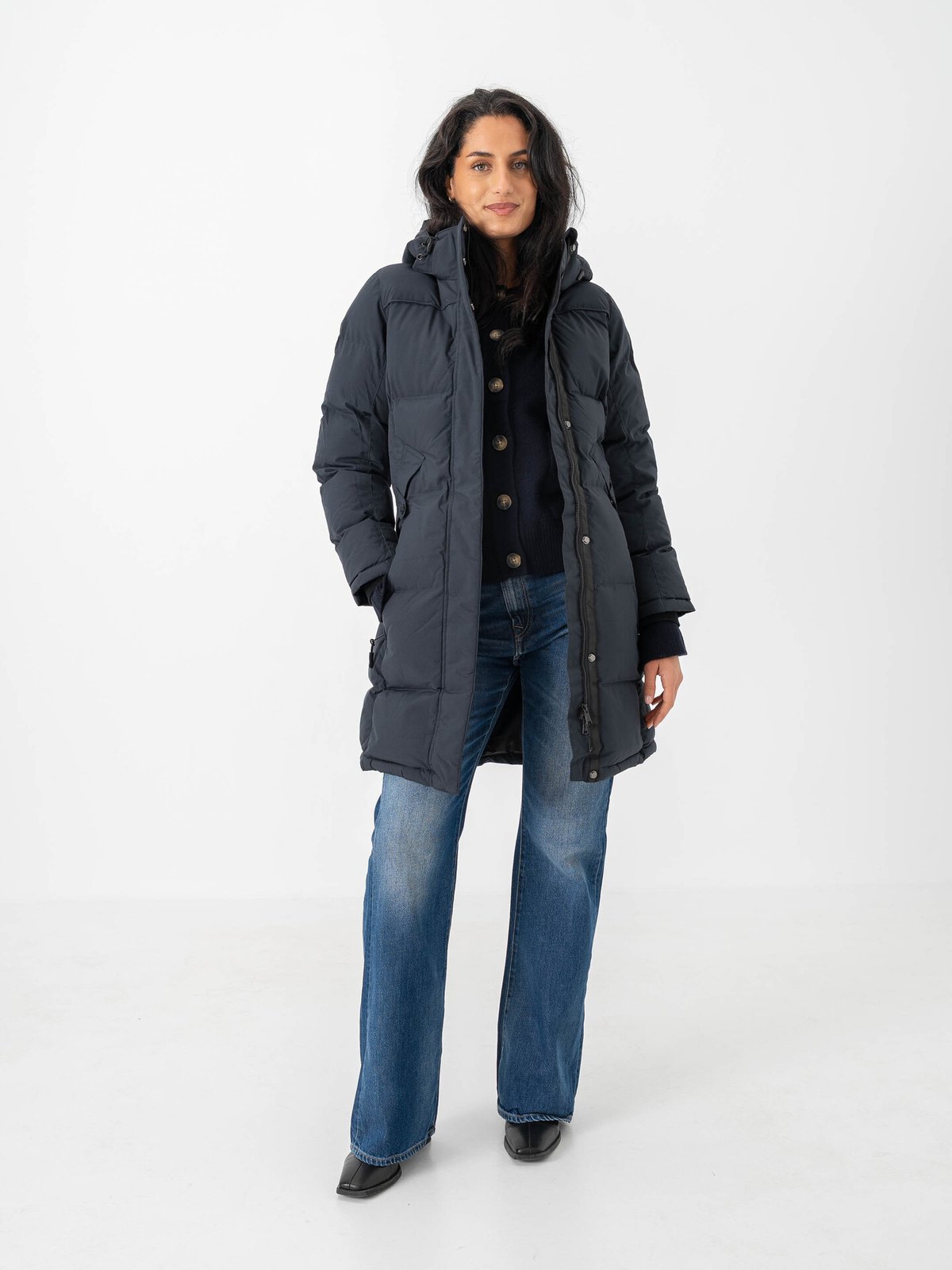 Urban Pioneers Liv Parka Blue Graphite