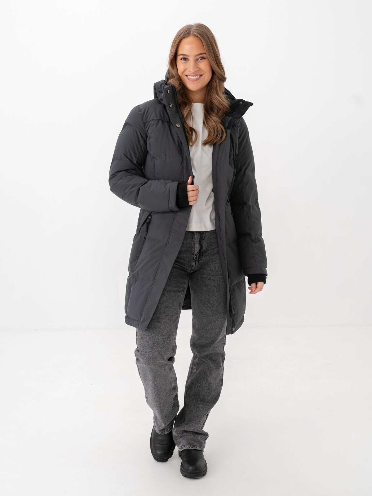 Urban Pioneers Liv Parka DarkGrey