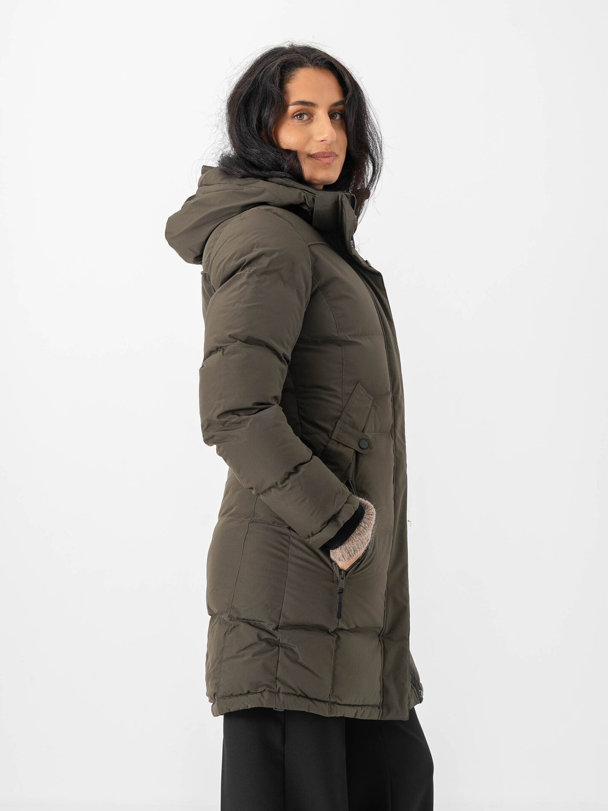 Urban Pioneers Liv Parka Olive Night