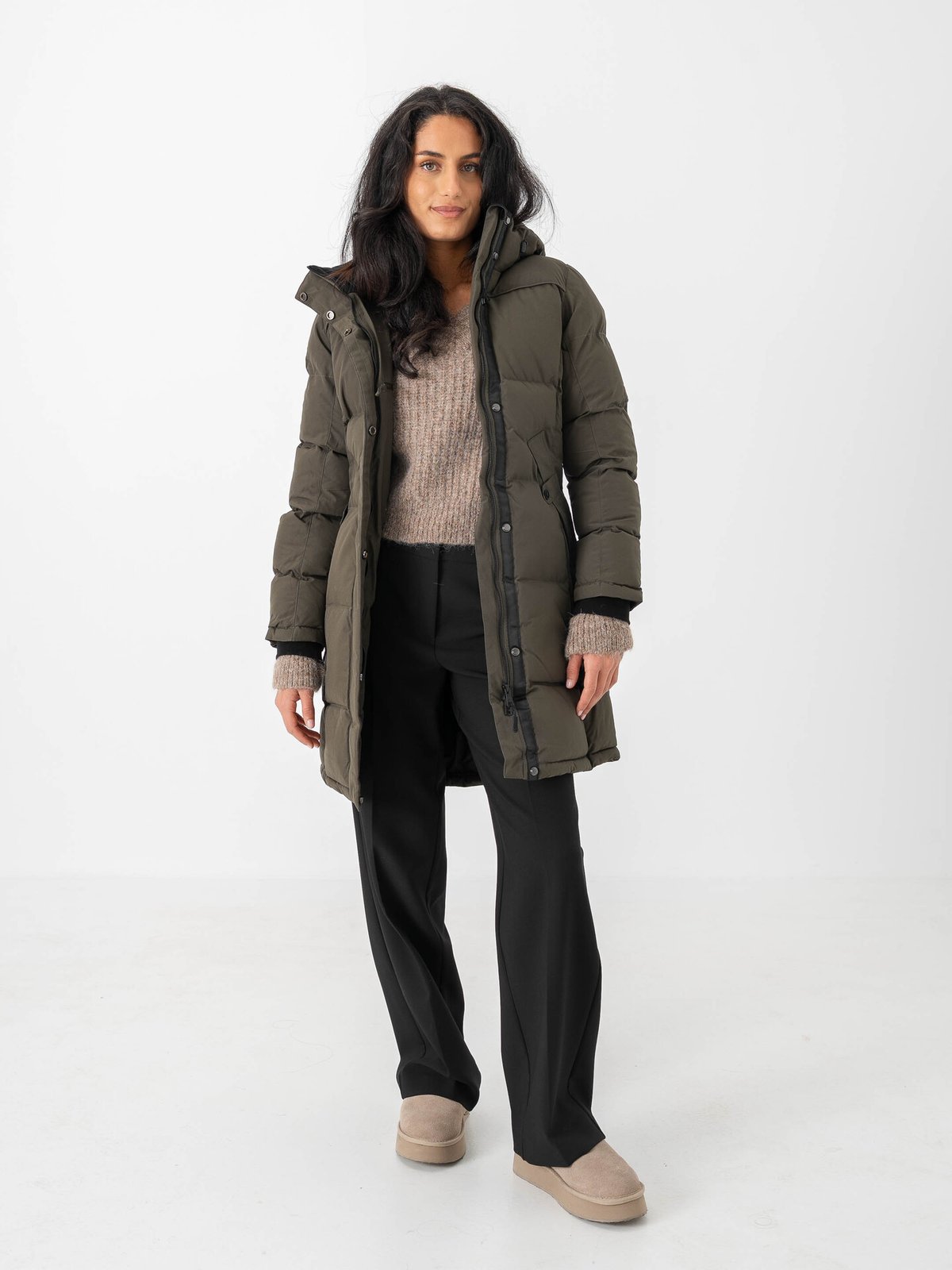 Urban Pioneers Liv Parka Olive Night