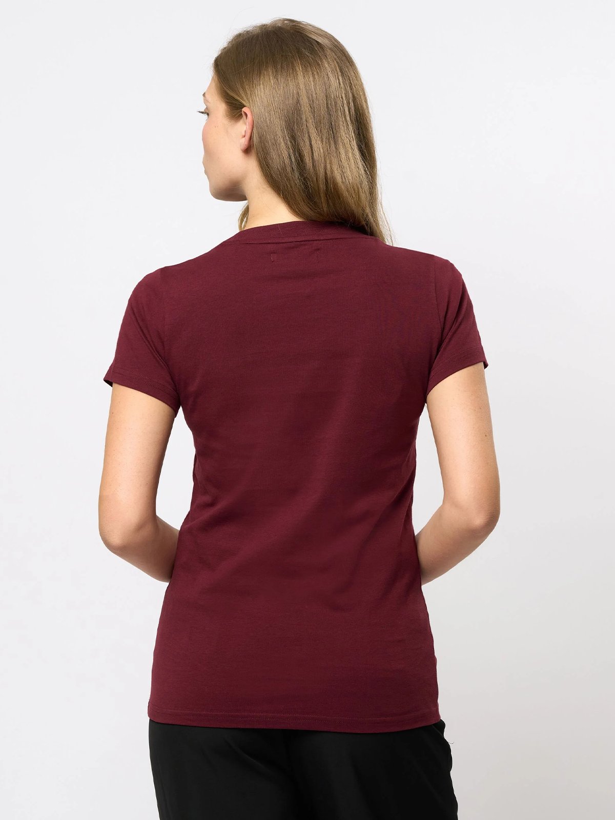 U.S. Polo Assn. Amy O-Neck Tee Tawny Port