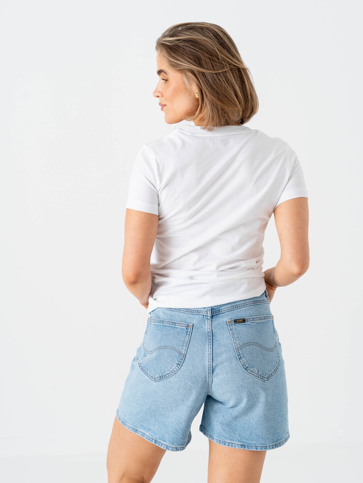 U.S. Polo Assn. Amy O-Neck Tee White