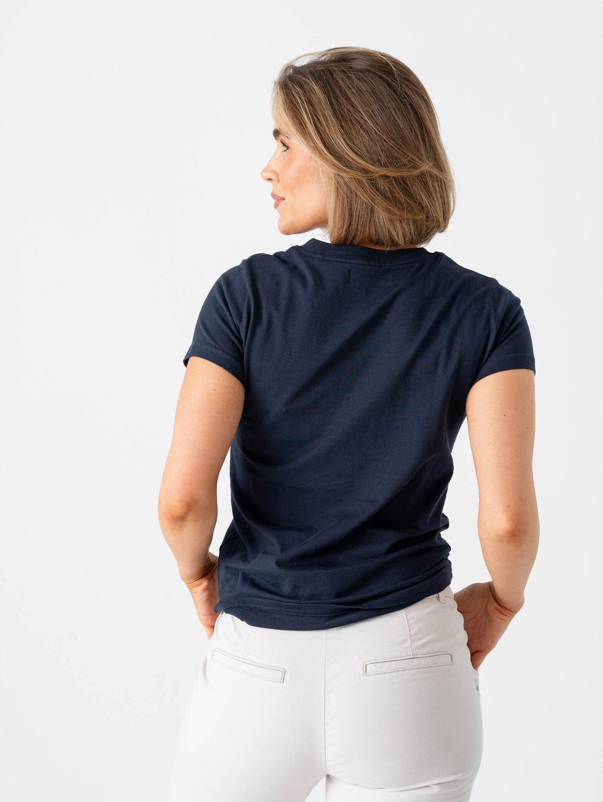 U.S. Polo Assn. Assia V-Neck Tee Dark Sapphire