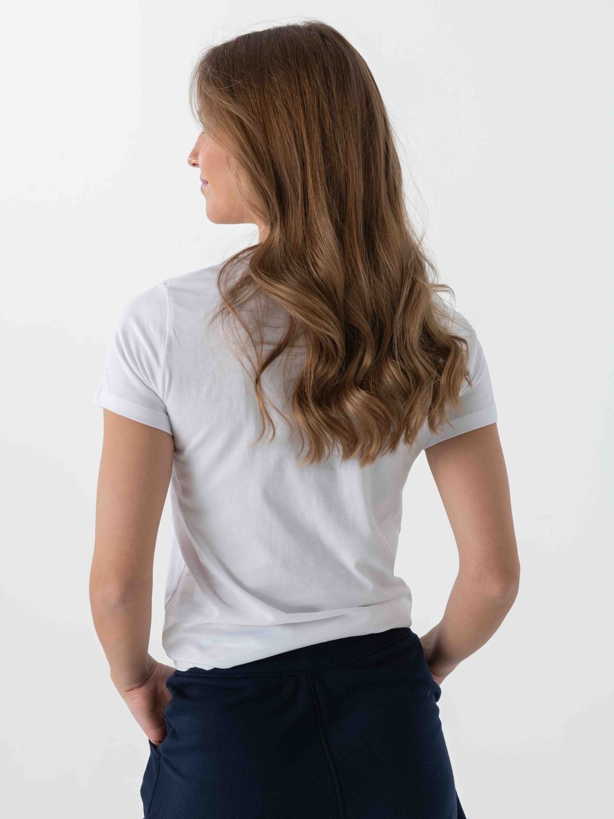 U.S. Polo Assn. Assia V-Neck Tee Bright White