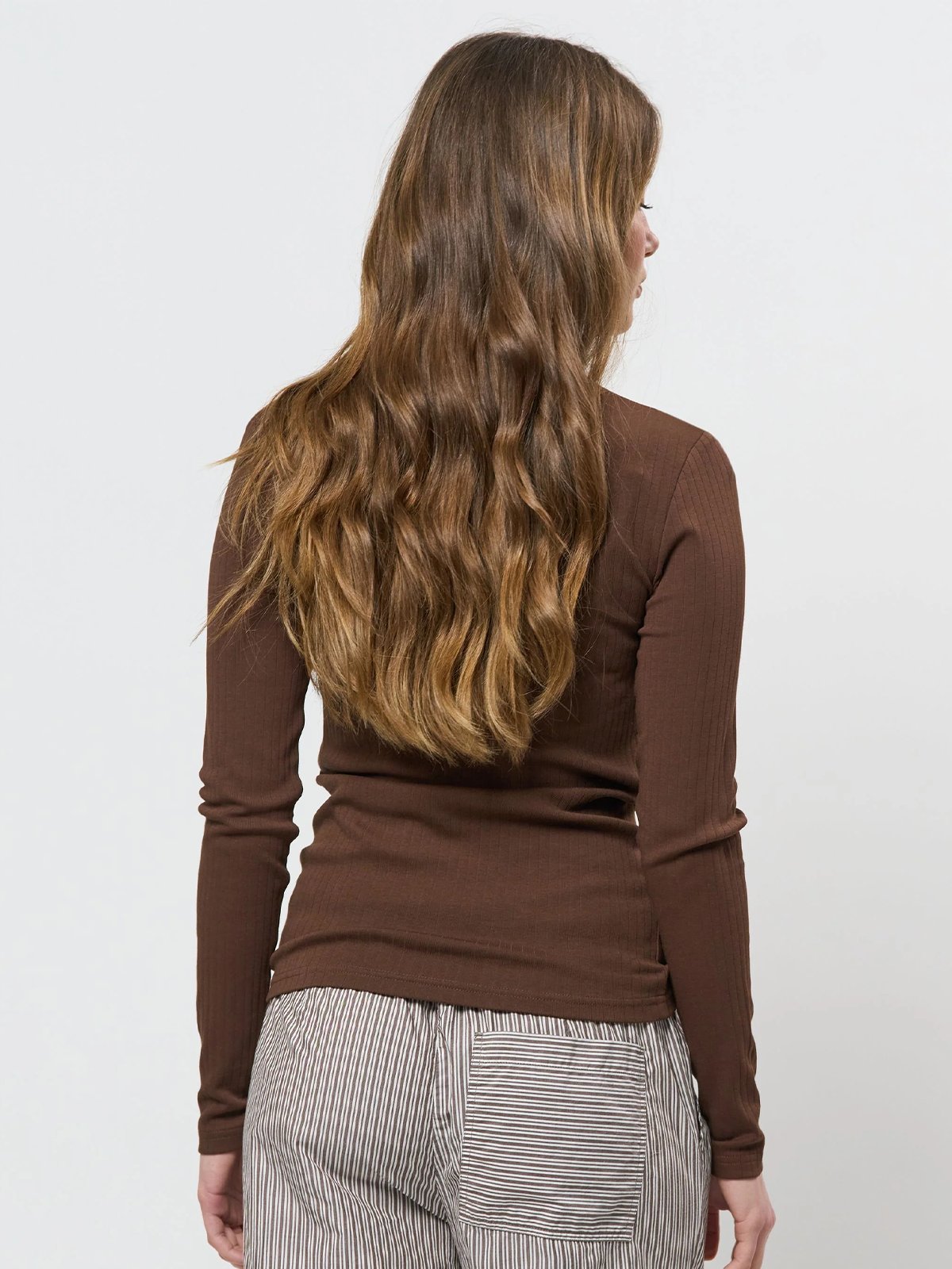 U.S. Polo Assn. Carlotta Long Sleeve T-shirt Chestnut