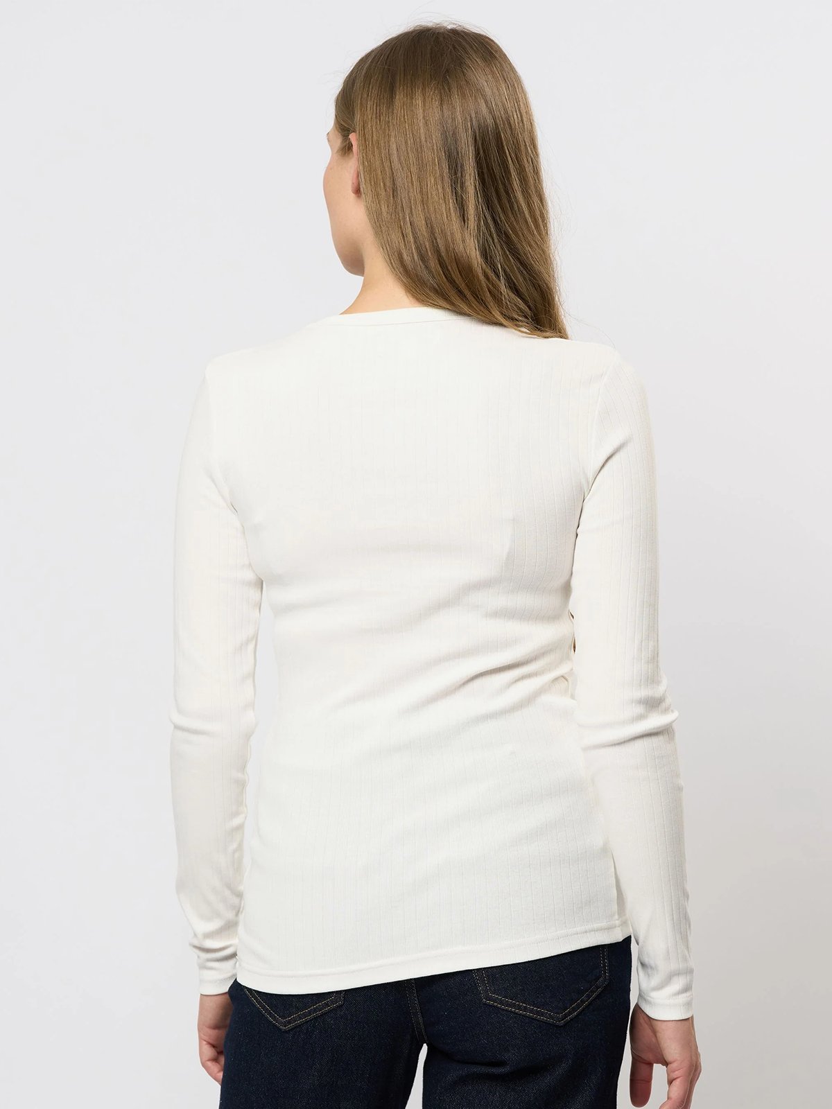 U.S. Polo Assn. Carlotta Long Sleeve T-shirt Cloud Dancer