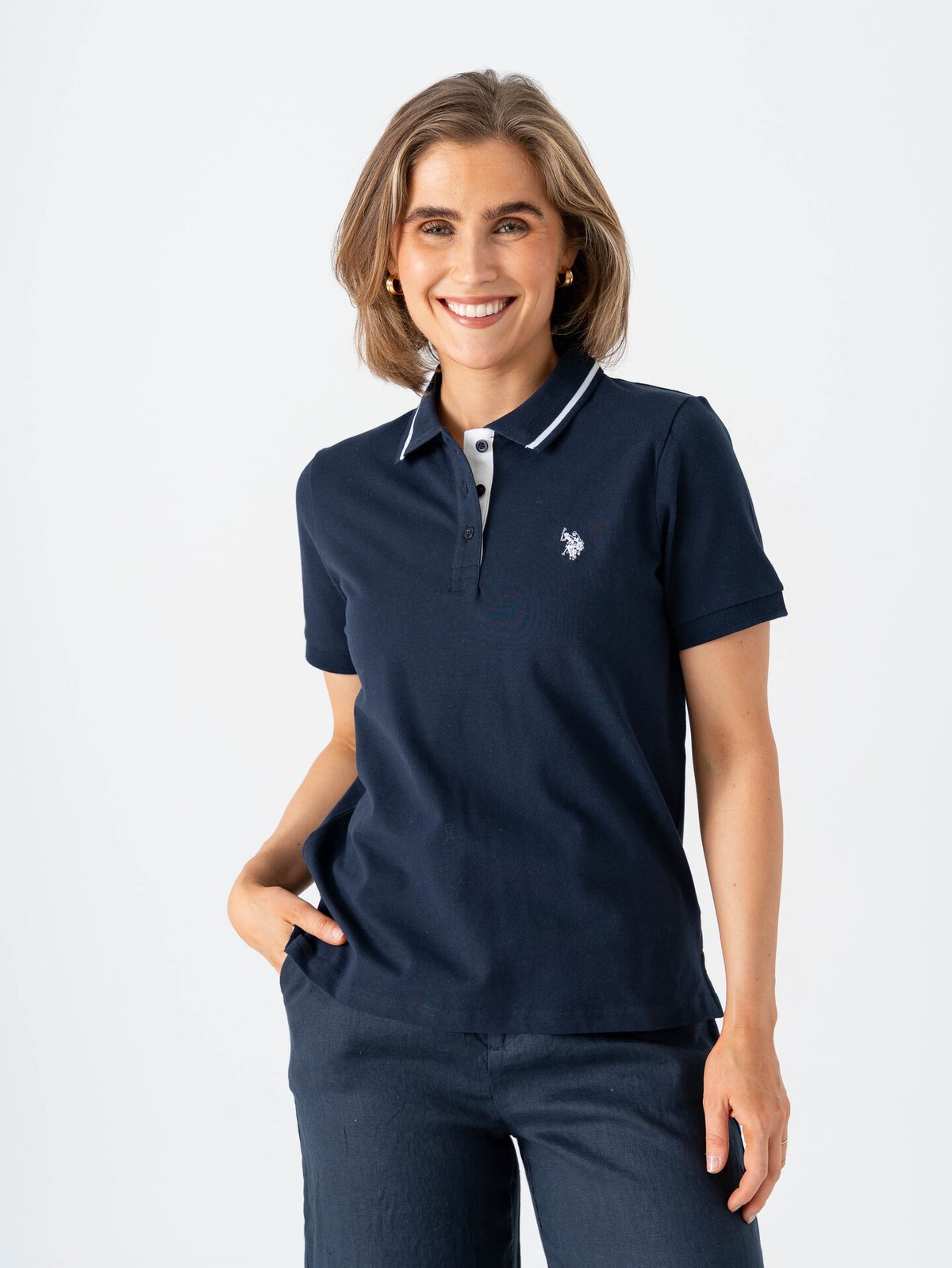 U.S. Polo Assn. Holly Regular Polo Dark Sapphire