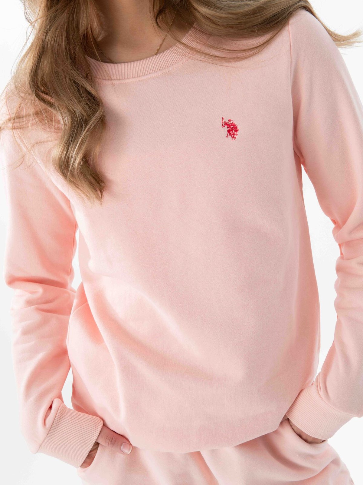 U.S. Polo Assn. Helen Regular Sweat Impatiens Pink