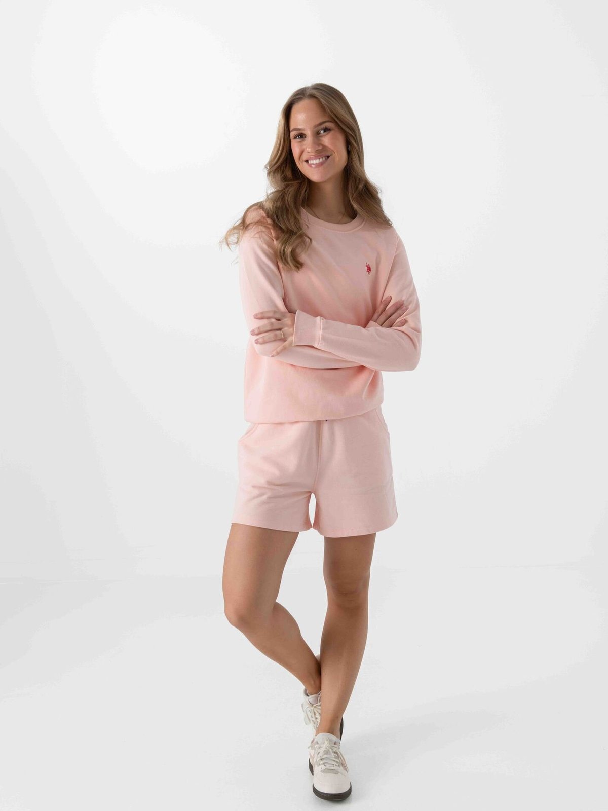 U.S. Polo Assn. Iben Regular Sweat Shorts Impatiens Pink