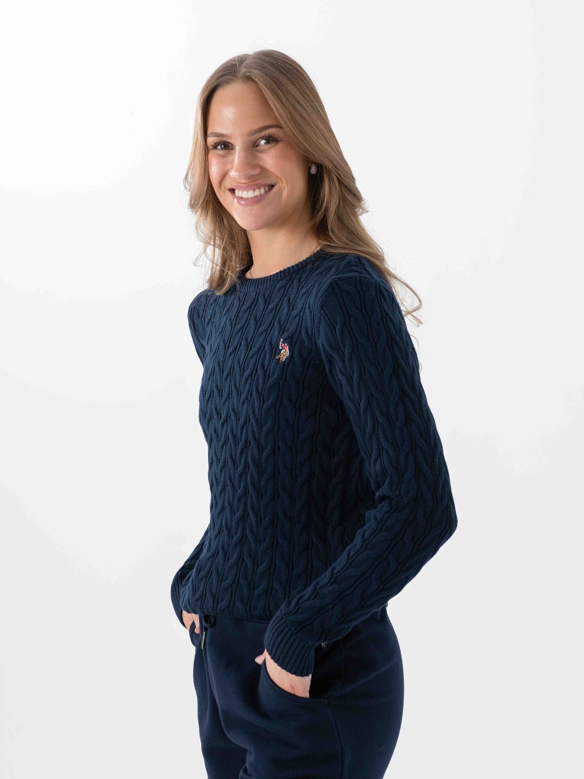 U.S. Polo Assn. Madeline Regular Knit Dark Sapphire