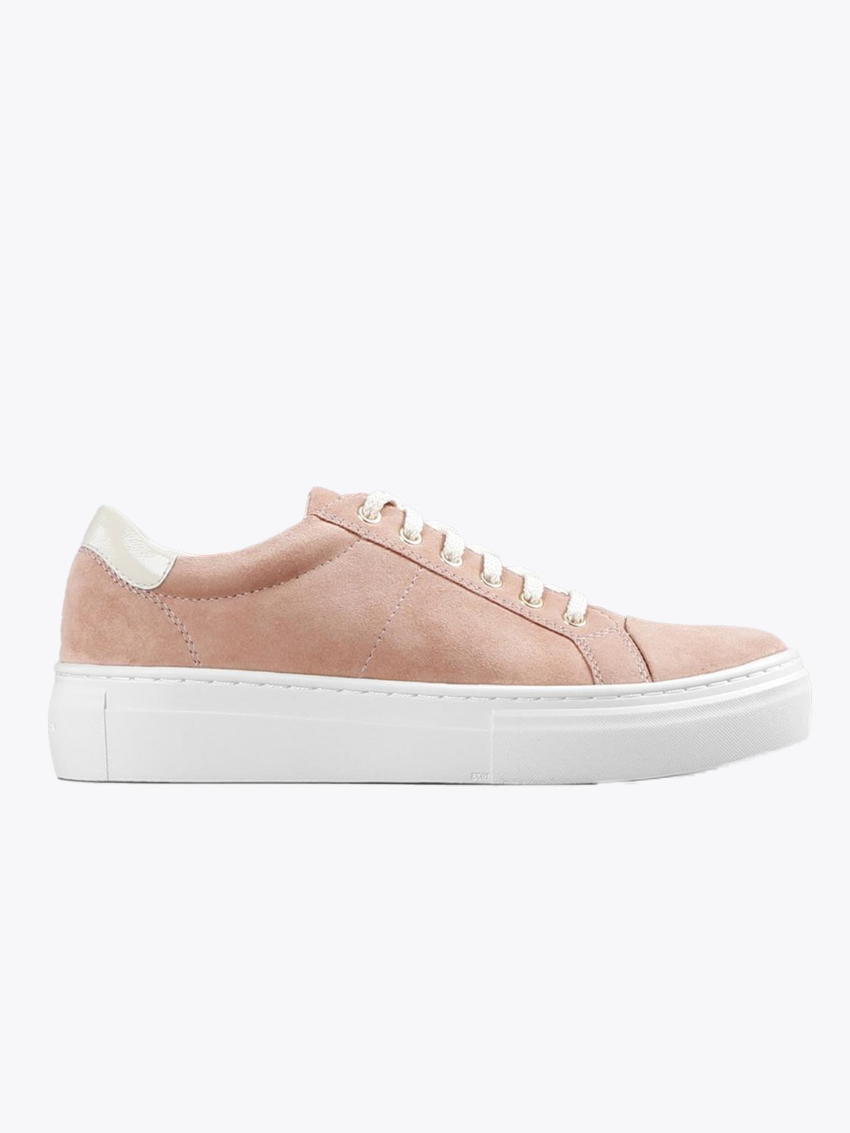 Vagabond Zoe Platform Suede Dusty Pink