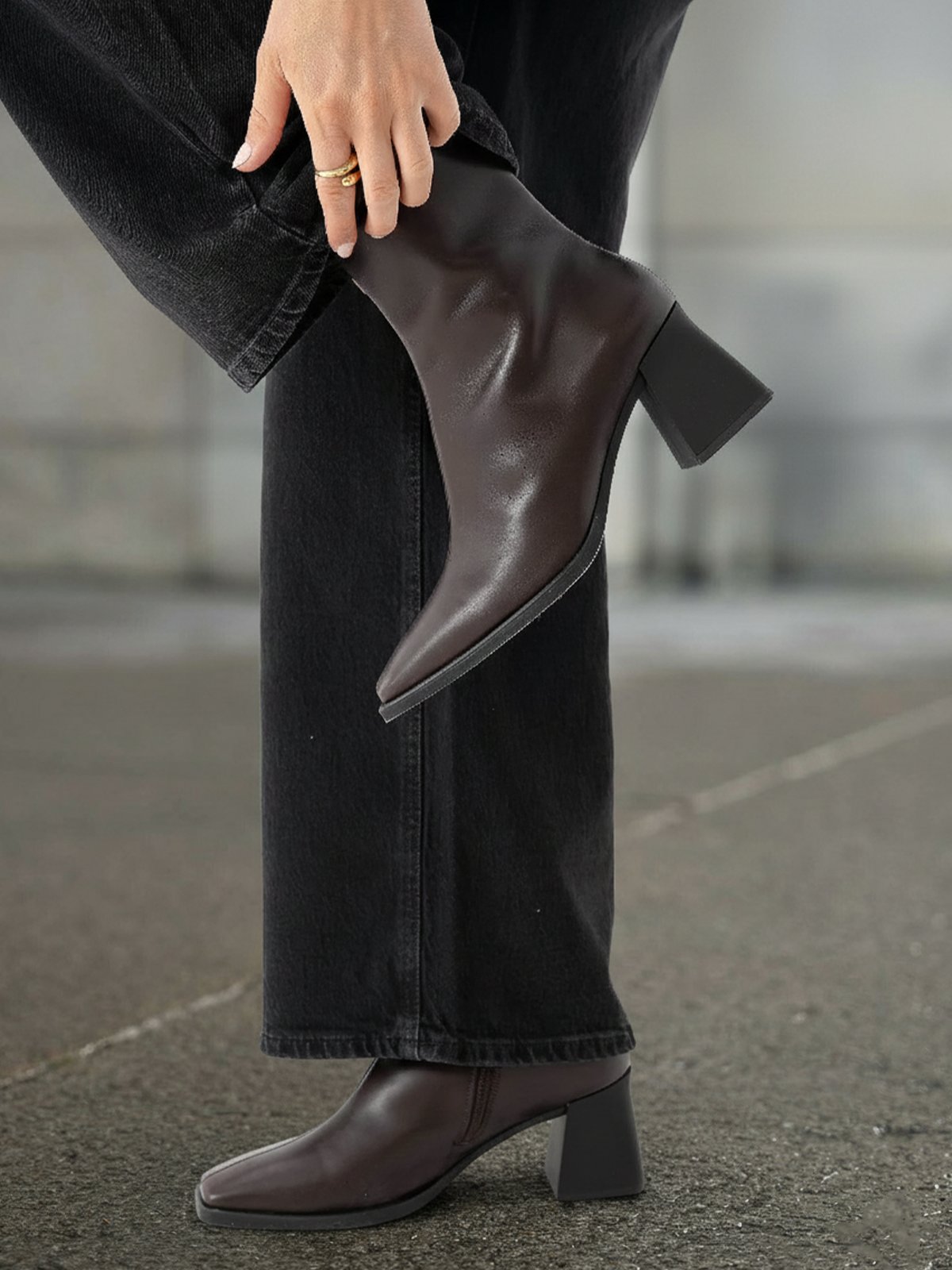 Vagabond Hedda Boots Chocolate