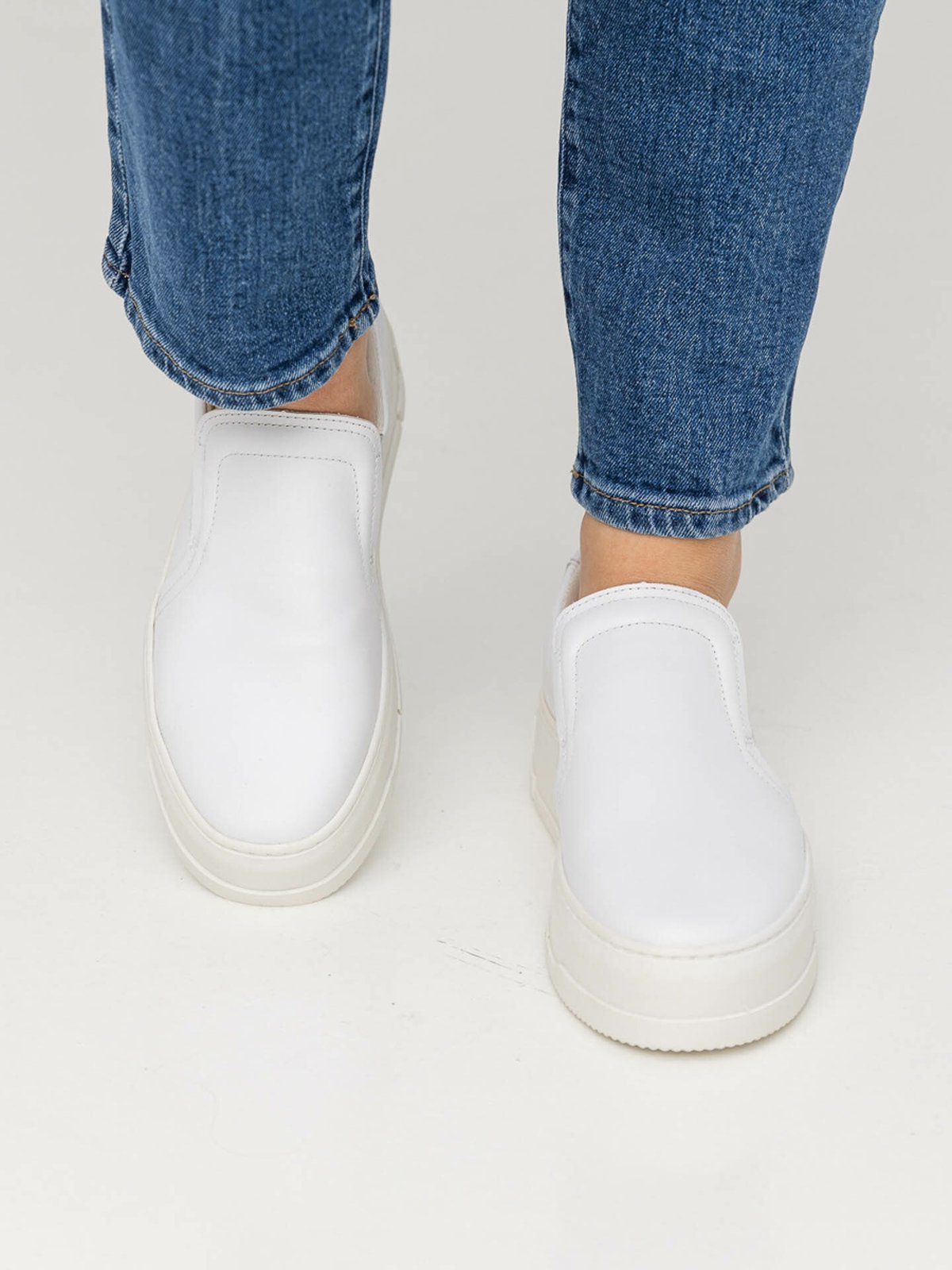 Vagabond Judy White leather