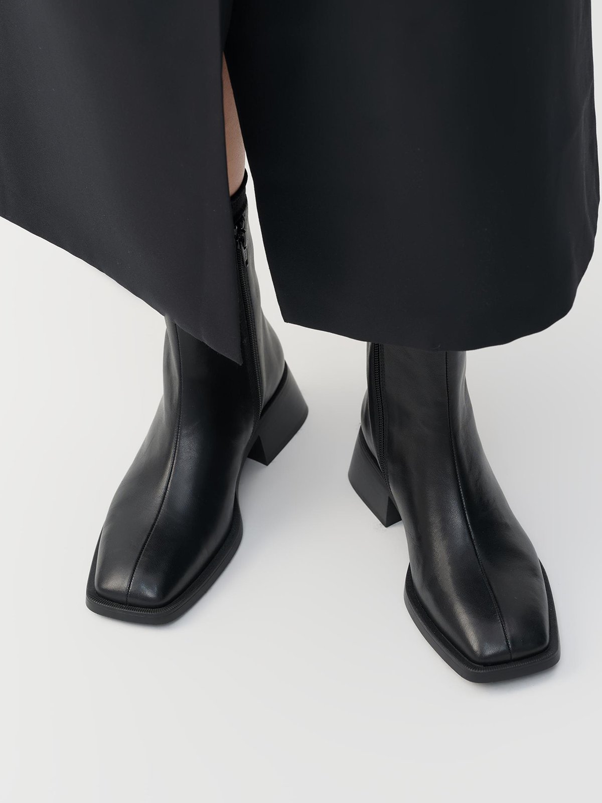 Vagabond Blanca Boot Svart skinn